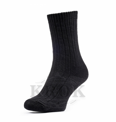 Semi-woolen socks